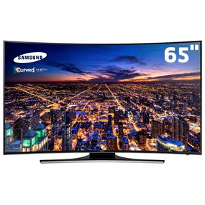Smart TV LED Curved 65” Ultra HD 4K Samsung UN65HU7200 com Clear Motion Rate 960Hz e Upscalling