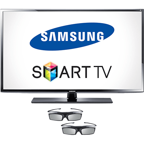 Smart TV LED 3D 46" Samsung UN46H6203 Full HD 2 HDMI 2 USB 240Hz Função Futebol + 2 Óculos 3D