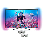 Smart TV LED 3D 48" Philips 48PFG6309/78 Full HD Slim com Ambilight Nos Dois Lados + 2 Óculos
