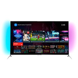 Smart TV LED 3D 49" Philips 49PUG7100/78 Ultra HD 4K Android Dual Core 4 HDMI 3 USB Ambilight 940Hz