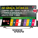 Smart TV LED 3D 55" LG 55UF8500 Ultra HD 4K com Conversor Digital 3 HDMI 3 USB Wi-Fi 120Hz + 4 Óculos 3D