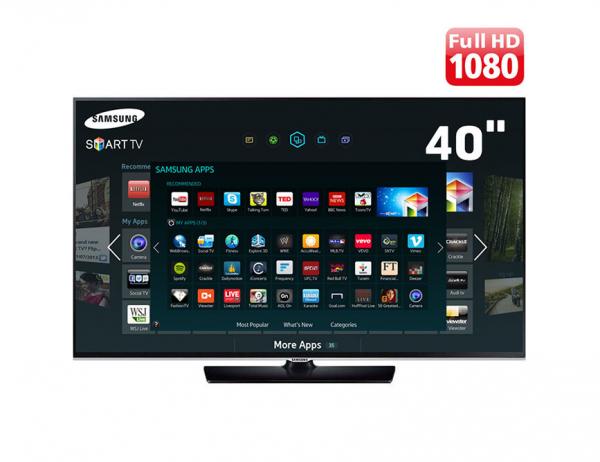 Smart TV Led Full HD 40” Samsung Preta - Samsung