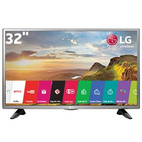 Smart TV LED 32" HD LG 32LH570B com Painel IPS, Wi-Fi, Miracast, WiDi, Entradas HDMI e Entrada USB