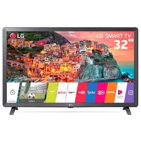 Smart TV LED 32" HD LG 32LK615BPSB com WebOS 4.0 Wi-Fi, Processador Quad Core, HDR 10 Pro, HDMI e USB
