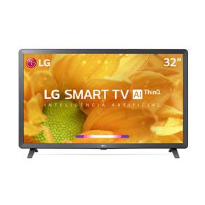 Smart TV LED 32" HD LG 32LM625BPSB ThinQ AI Inteligência Artificial com IoT, Virtual Surround Sound, WebOS 4.5, HDR, Quad Core, Bluetooth, HDMI e USB