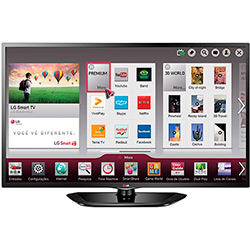 Smart TV LED HD 32" LG 32LN560B 3 HDMI 3 USB 60Hz
