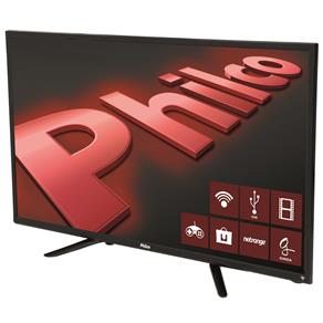 Smart TV LED 32" HD Philco PH32B51DSGWA com Wi-Fi, ApToide, Som Surround, MidiaCast, Entradas HDMI e USB