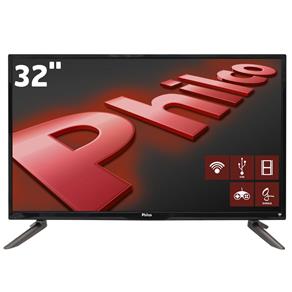 Smart TV LED 32" HD Philco PH32C10DSGWA com Android, Wi-Fi Integrado, ApToide, Som Surround, Midiacast, Entradas HDMI e USB