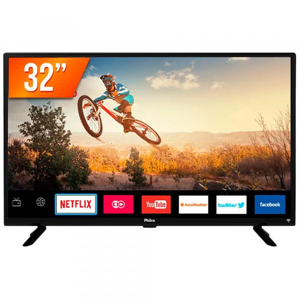 Smart TV LED 32'' HD Philco PTV32G50SN 2 HDMI 1 USB Wi-Fi