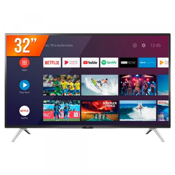 Smart TV LED 32'' HD Semp 32S5300 Android 2 HDMI 1 USB Wi-Fi