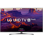 Smart TV LED LG 65" 65UK6530 Ultra HD 4k com Conversor Digital 4 HDMI 2 USB Wi-Fi Webos 4.0 Dts Virtual X 60Hz Inteligencia Artificial - Prata