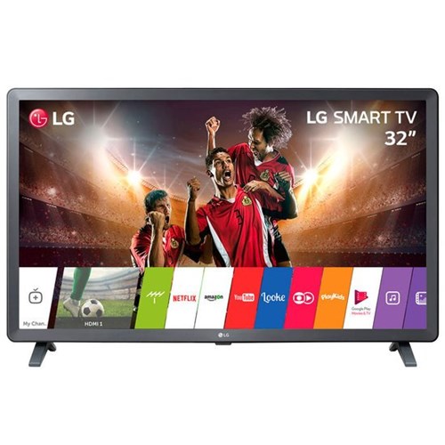 Smart TV LED 32'' LG, HD, 2 HDMI, 2 USB, Wi-Fi - 32LK615BPSB