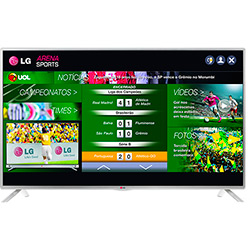 Smart TV LED LG 32" 32LB580B HD 3 HDMI 3 USB Wi-fi Integrado Frequência (120Hz)