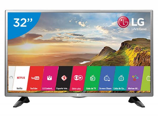 Smart TV LED 32" LG 32LH570B Conversor Digital - Wi-Fi 2 HDMI 1 USB