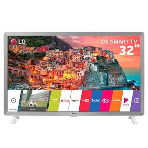 Smart TV LED 32" LG 32LK610BPSA, WebOS 4.0, Wi-Fi, HDR 10 Pro, HDMI, USB - Branco