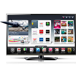 Smart TV LED 32" LG 32LS5700 Full HD - 4 HDMI 3 USB DTV 120Hz