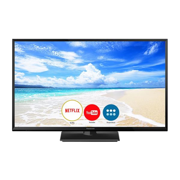 Smart TV LED 32" Panasonic TC-32FS600B HD com Wi-Fi, 1 USB, 2 HDMI, Hexa Chroma, My Home Screen e Ultra Vivid