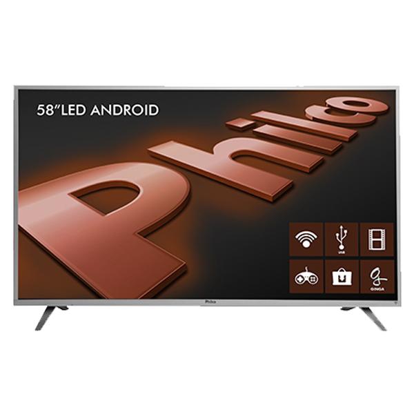 Smart TV LED PH58E20DSGWAS 58" Full HD Wi-Fi Prata - PHILCO