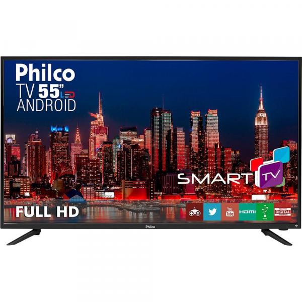 Smart TV LED Philco 55 Full HD Conversor Ph55a17dsgwa