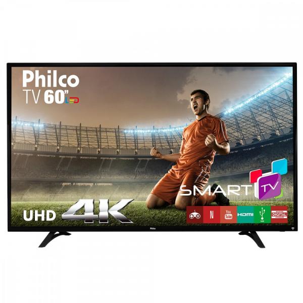 Smart Tv Led Philco 60 Polegadas Ultra 4K Wi-Fi PH60D16DSGWN