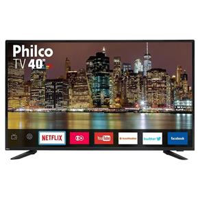 Smart TV LED Philco PTV40E60SN, 40" Full HD, WiFi, USB, HDMI, Dolby Audio, Midiacast, 60hz