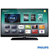 Smart TV LED Philips 32" com Resolucao HD, Perfect Motion Rate 120 Hz, Entrada HDMI e USB - 32PFL3508G/78