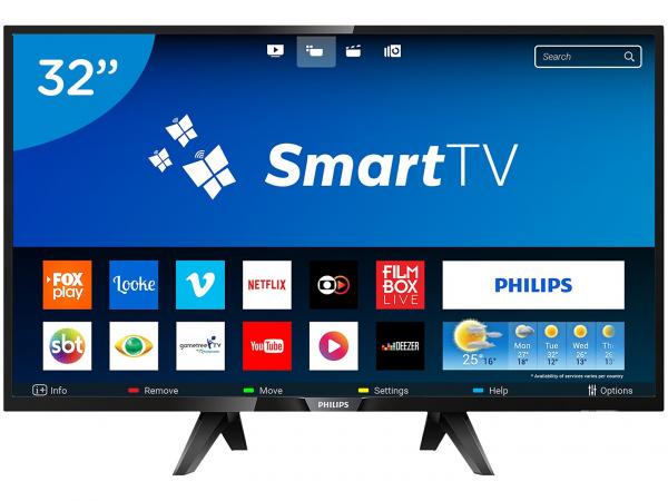 Tudo sobre 'Smart TV LED 32" Philips 32PHG5102 - Conversor Digital 3 HDMI 2 USB'