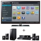 Smart TV LED Samsung D5500 46" + Home Theater