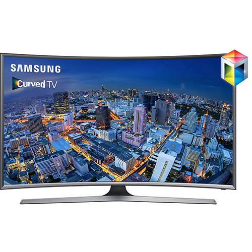 Smart TV LED 32" Samsung 32J6500 Curva Full HD com Conversor Digital 4HDMI 3USB Wi-Fi