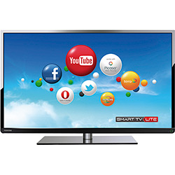 Smart TV LED 32" Semp Toshiba DL 32L2400 HD com Conversor Digital 3 HDMI 1 USB 60Hz