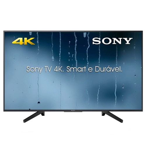 Smart TV LED Sony KD-43X705F 43" 4K Ultra HD HDR WI-FI USB HDMI Motionflow XR 240 X-Reality PRO