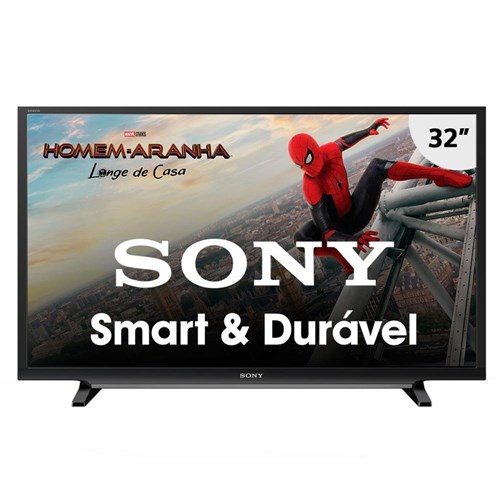 Smart Tv Led 32 Sony Kdl-32W655d/Z Hd com Wi-Fi, 2 Usb, 2 Hdmi, Motionflow 240 e X-Reality Pro