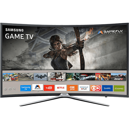 Smart TV LED Tela Curva 40" Samsung 40K6500 Full HD 3 HDMI 2 USB