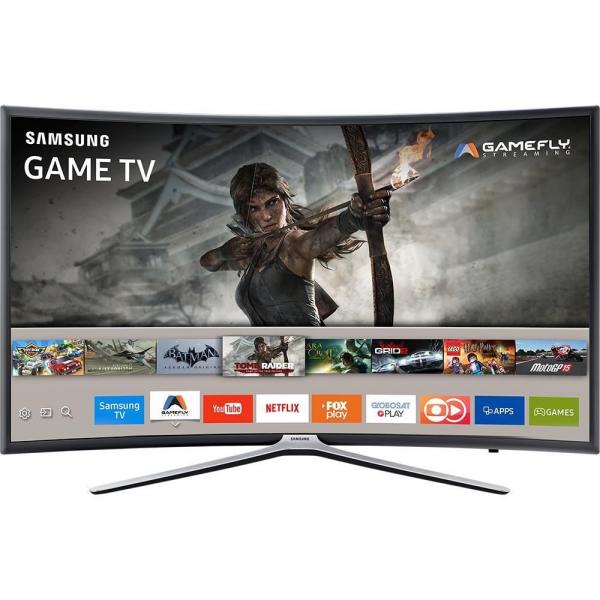 Smart TV LED Tela Curva 40 Samsung 40K6500 Full HD 3 HDMI 2 USB