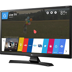 Smart TV LG LED 28" 28MT49S-PS HD com Conversor Digital Wi-Fi Integrado 2 HDMI 1 USB WebOS 3.5 Apps Screen Share