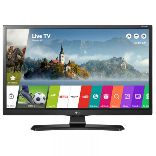 Smart TV Monitor LG 24" LCD LED Wi-Fi WebOS 3.5 DTV Time Machine Ready Bivolt 24MT49S