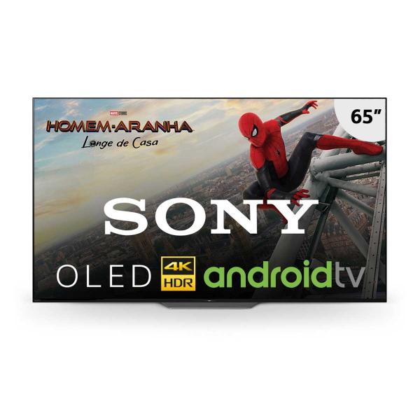 Smart TV OLED 4K UHD 65" Sony XBR-65A8F com Motionflow XR, Triluminos, 4K X-Reality Pro e HDR