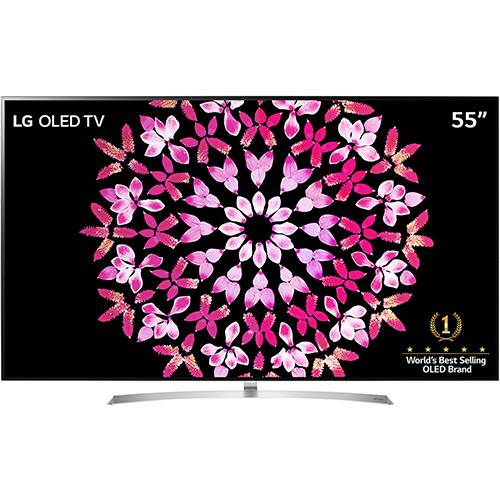 Smart TV OLED 55" LG OLED55B7P Ultra HD 4K Premium com Conversor Digital Wi-Fi Integrado 3 USB 4 HDMI com WebOS 3.5 Sistema de Som Dolby Atmos