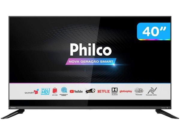 Smart TV Philco 40" PTV40G60SNBL LED - Bivolt