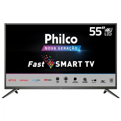 Smart Tv Philco 55? Ptv55m60ssg 4k Led - Netflix Bivolt