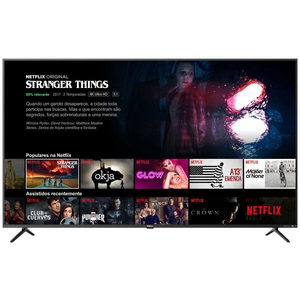 Smart TV Philco 65" PTV65F80SNS 4K - Netflix