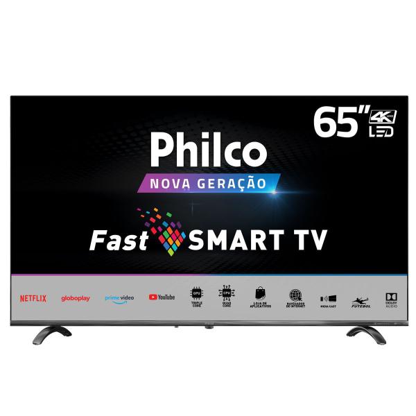 Smart TV Philco 65” PTV65Q20SBLSG 4K LED