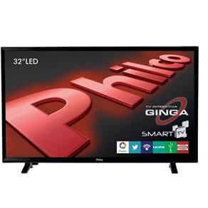 Smart TV Philco LED 32 HD com Conversor Digital, HDMI, USB, Wi-Fi - PH32E31DSGW