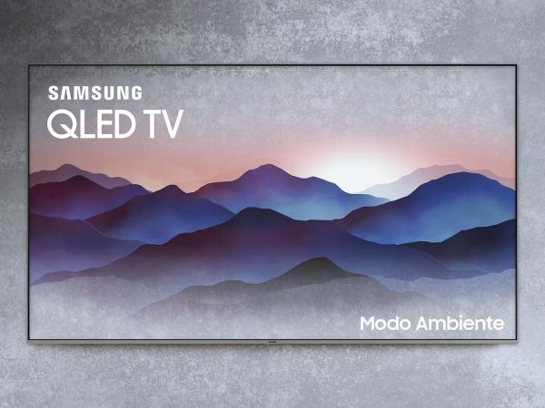 Tudo sobre 'Smart TV QLED 49” Samsung 4K/Ultra HD - QN49Q6FNAGXZD Tizen Modo Ambiente Linha 2018'
