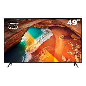 Smart TV QLED 49" UHD 4K Samsung 49Q60 com Pontos Quânticos, HDR 500, Burn-in, Modo Ambiente 2.0, Modo Game, Controle Remoto Único - 2019