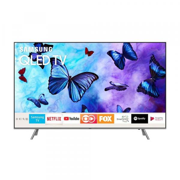 Smart TV QLED 55 Polegadas Samsung QN55Q6FNAGXZD 4K 2 USB 4 HDMI