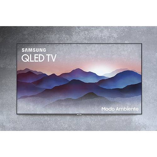 Tudo sobre 'Smart TV QLED 65" Samsung 2018 QN65Q7FNAGXZD Ultra HD 4k com Conversor Digital 4 HDMI 3 USB Wi-Fi Única Conexão Invisível Modo Ambiente e Pontos Quânticos - Prata'