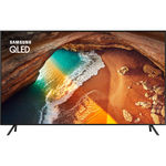 Smart TV QLED 75" Samsung 75Q60 Ultra HD 4K com Conversor Digital 4 HDMI 2 USB Wi-Fi Modo Ambiente 120Hz- Preta