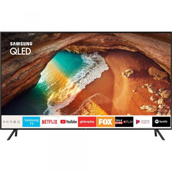 Smart TV QLED Samsung 49" 49Q60R UHD 4K, Pontos Quânticos, HDR 500, Modo Ambiente, 4 HDMI, 2 USB