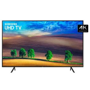 Smart TV Samsung LED 49" Ultra HD 4K UN49NU7100GXZD HDR 3 HDMI e 2 USB
